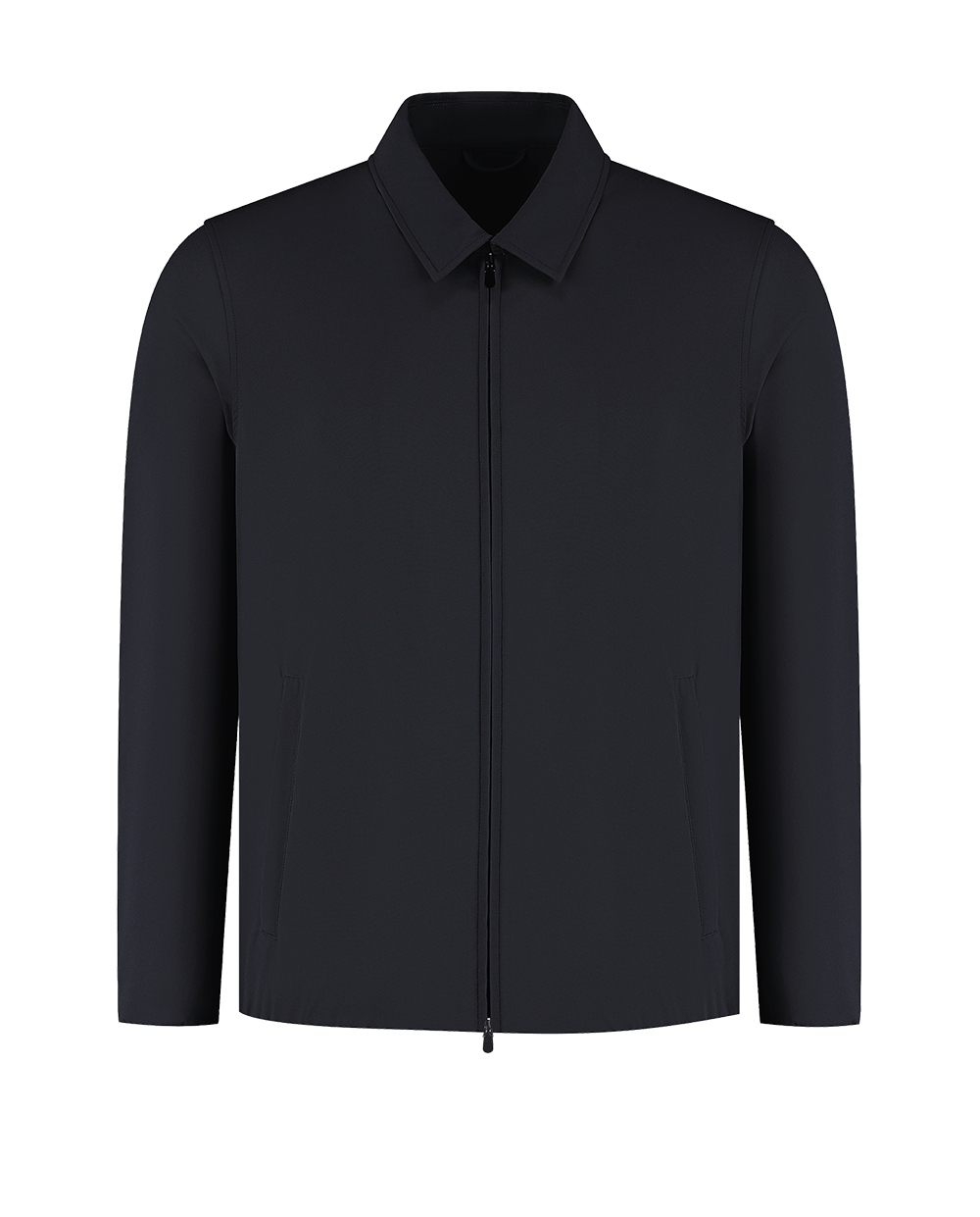 Black jacket on a white background
