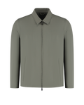 Gray jacket on a white background