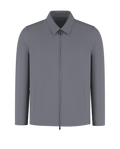 Gray jacket on a white background