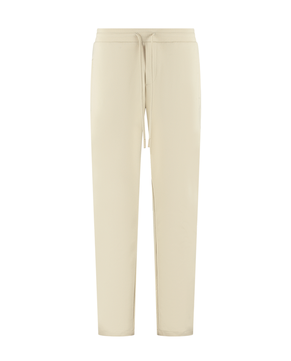 Beige pants on a white background