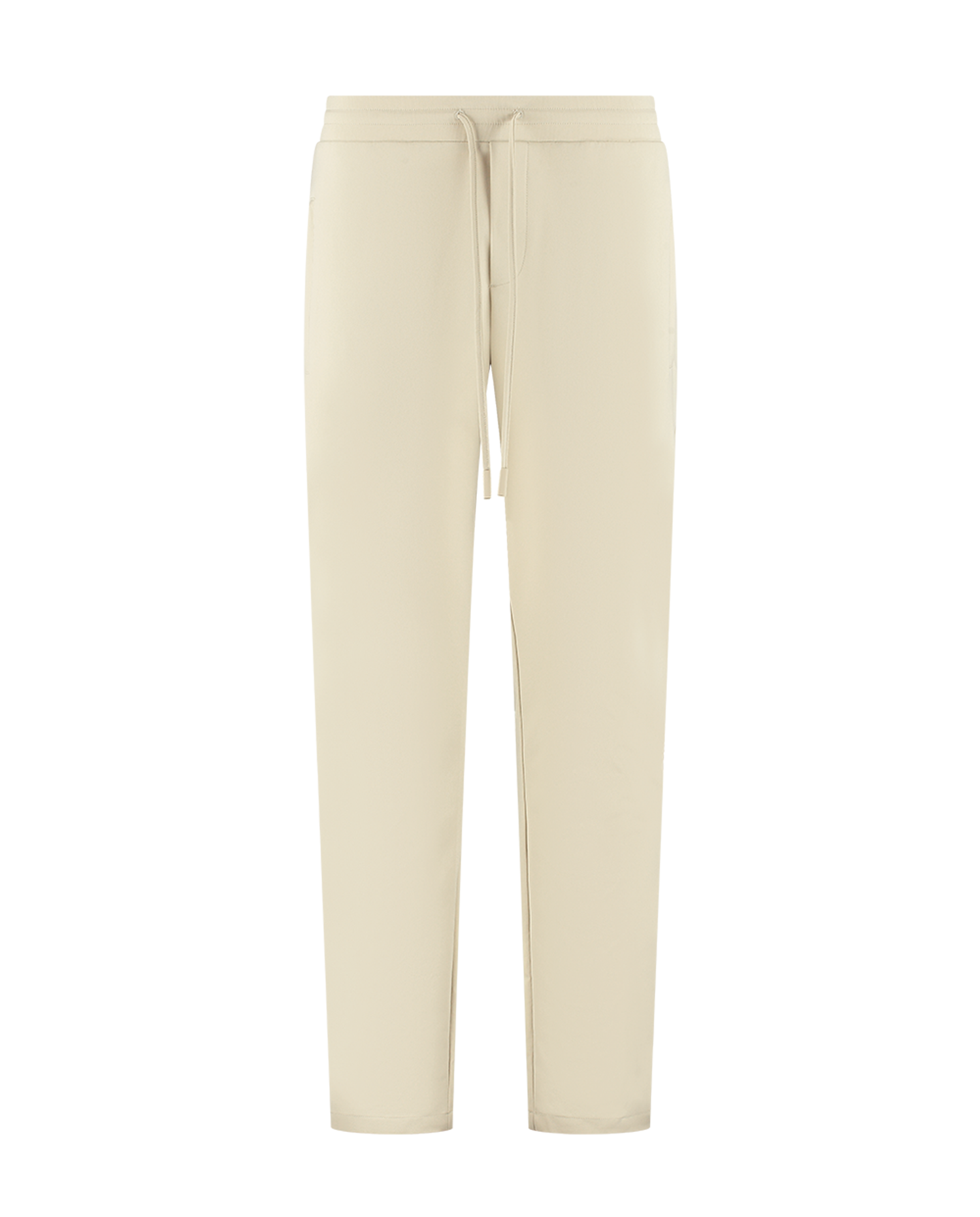 Beige pants on a white background