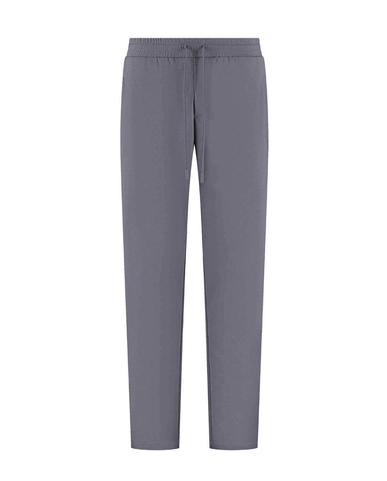 Gray pants on a white background