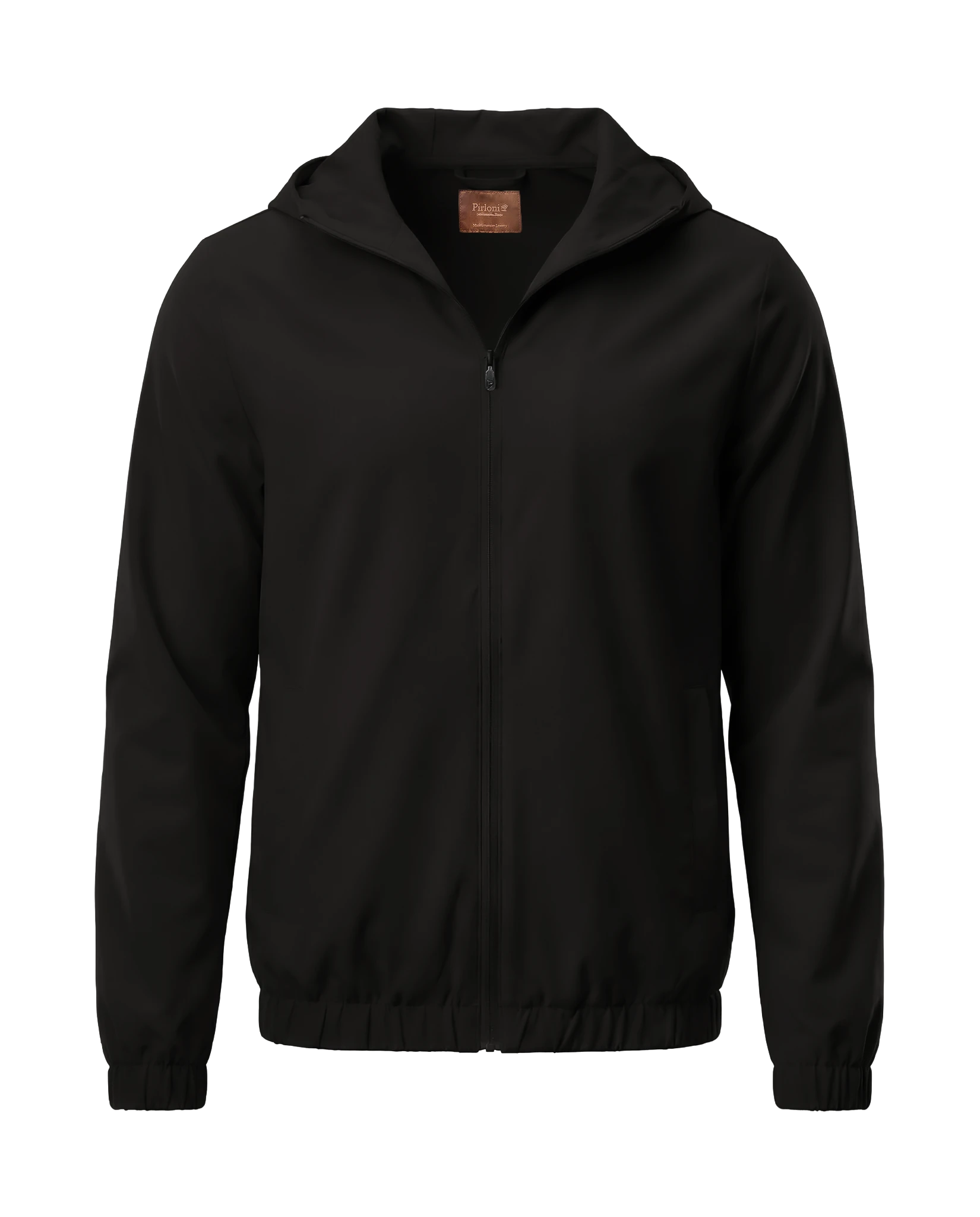 Black jacket on a white background