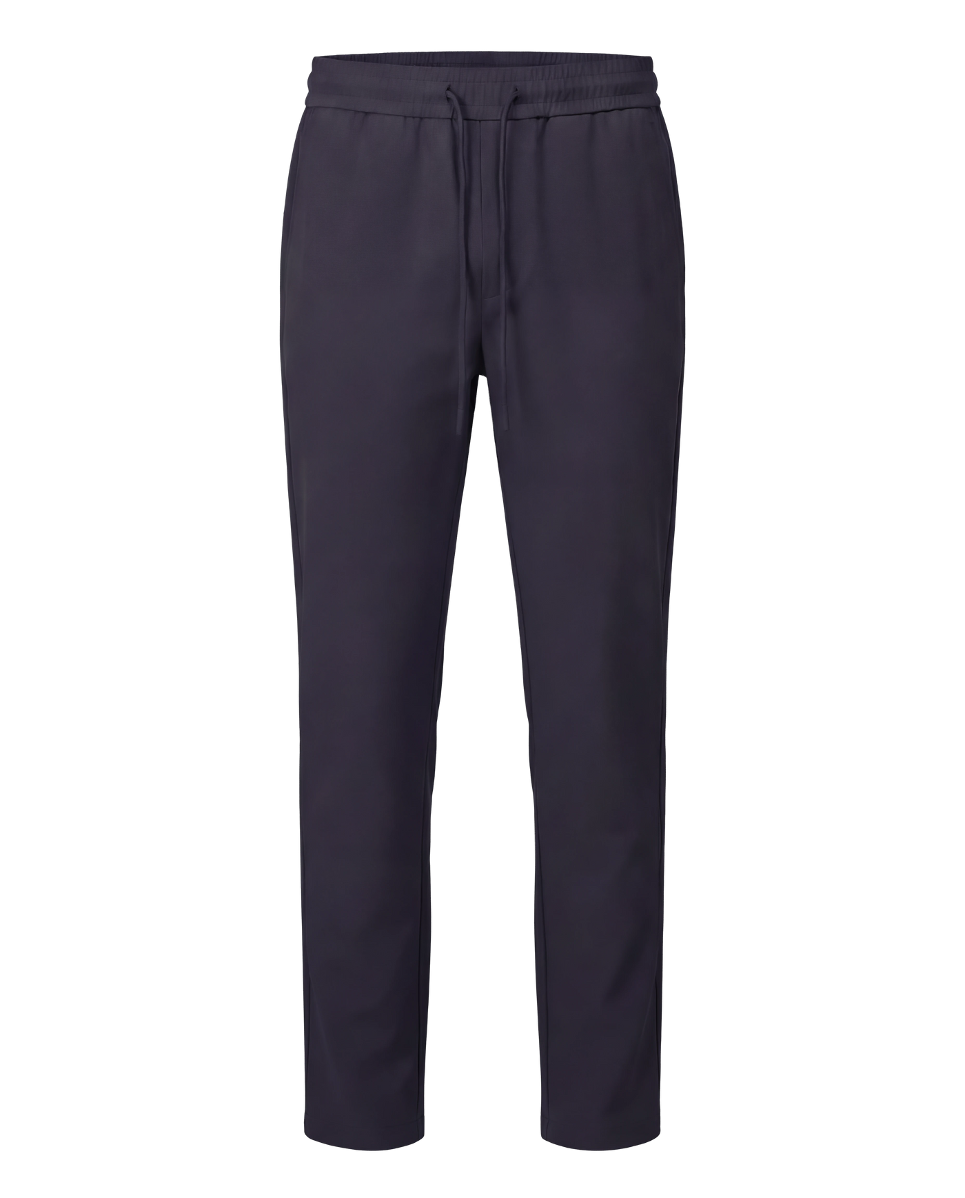 Dark gray pants on a white background