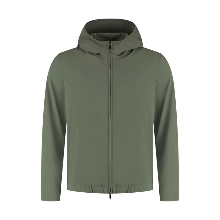 Die Neue Tech Jacket mit Kapuze