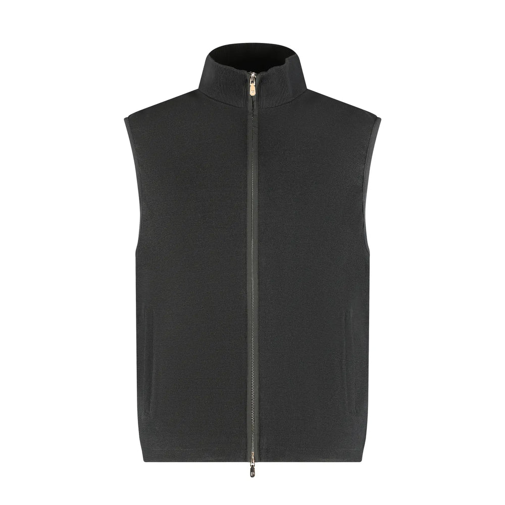 Ribgebreid Vest