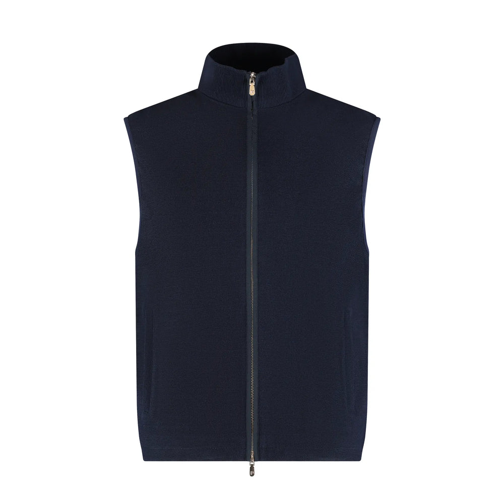Ribgebreid Vest