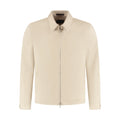 Beige jacket on a white background