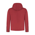 Red hoodie on a white background
