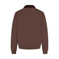Brown jacket on a white background