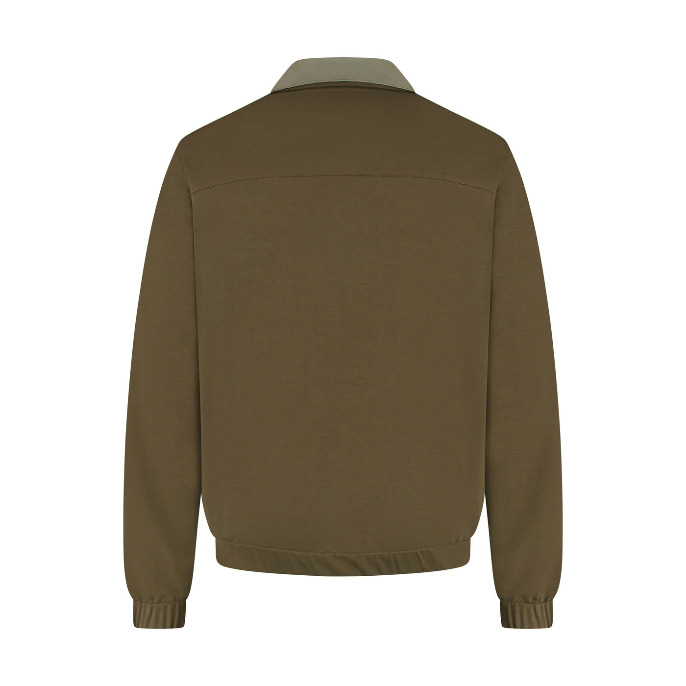Brown jacket on a white background