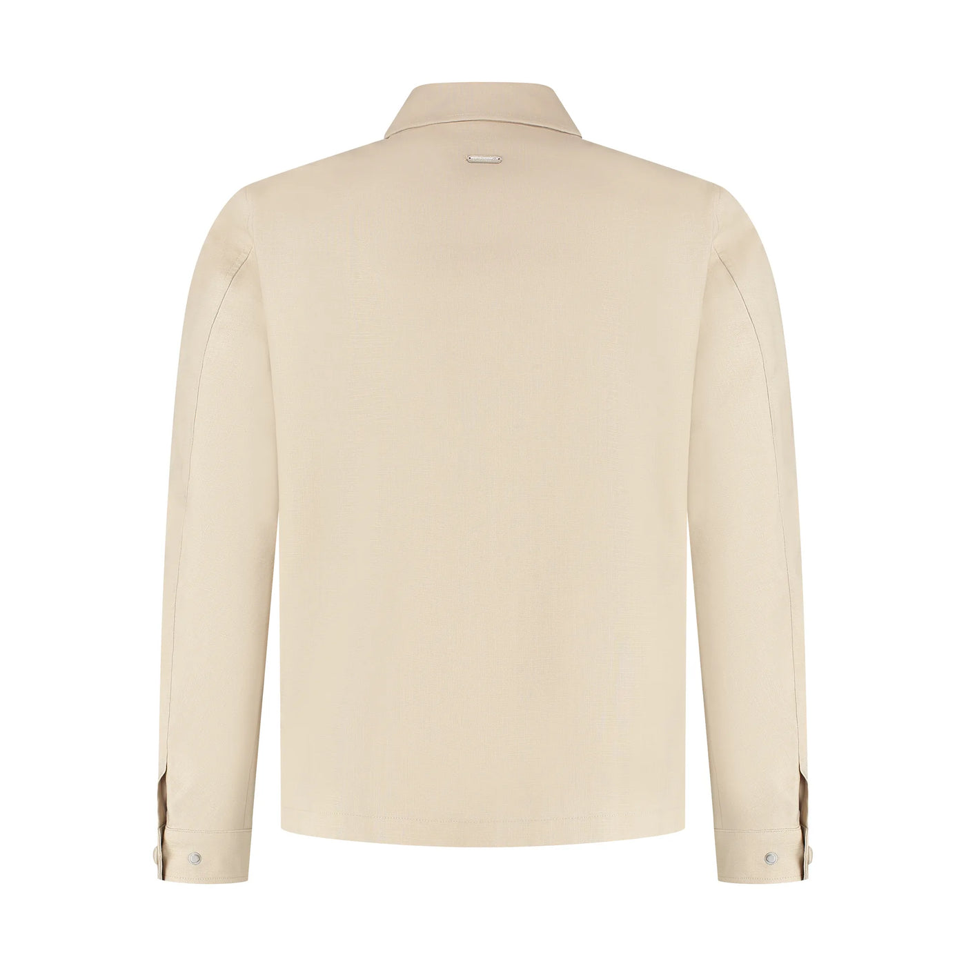 Beige shirt on a white background