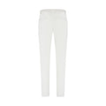 White pants on a white background