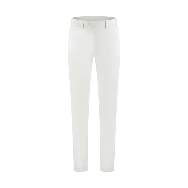 White pants on a white background