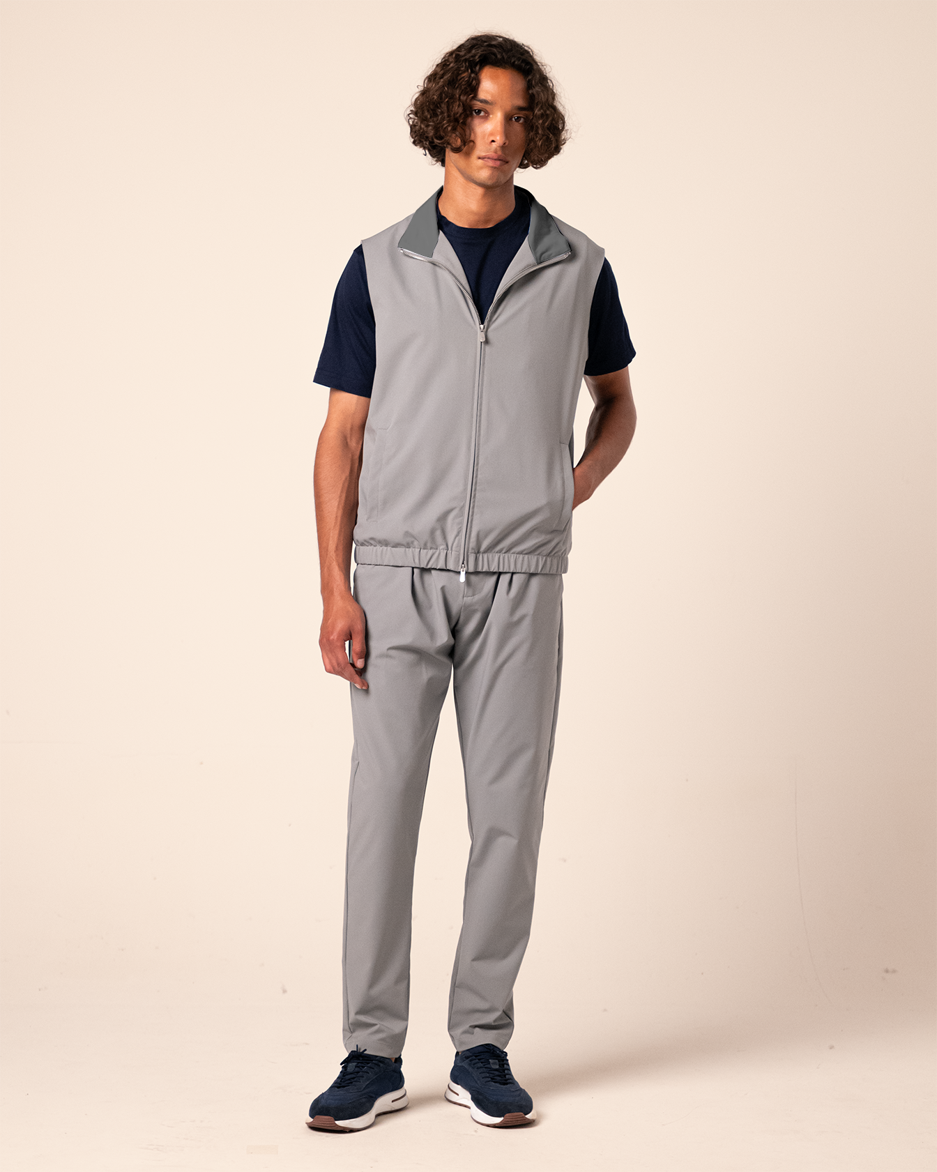 Tech Bodywarmer Set Green