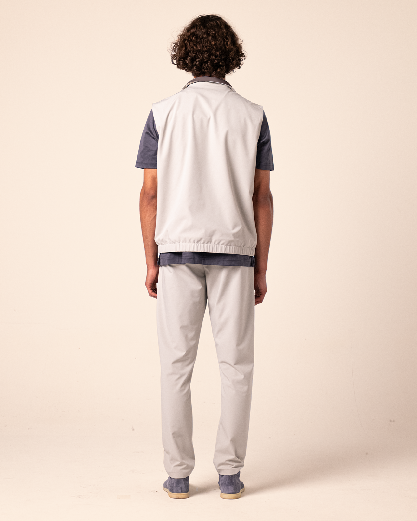 Tech Bodywarmer Set Beige