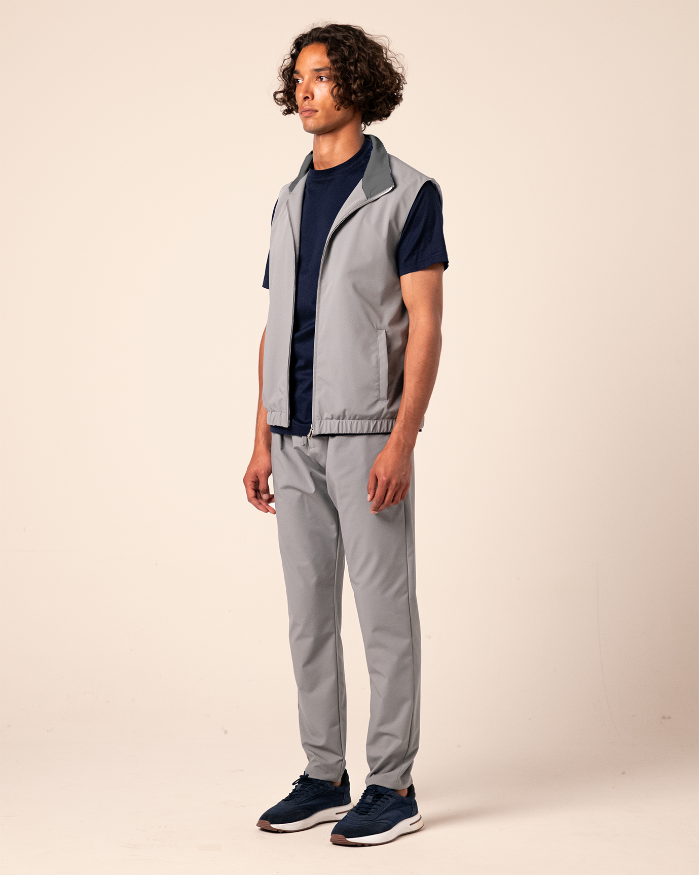 Tech Bodywarmer Set Green