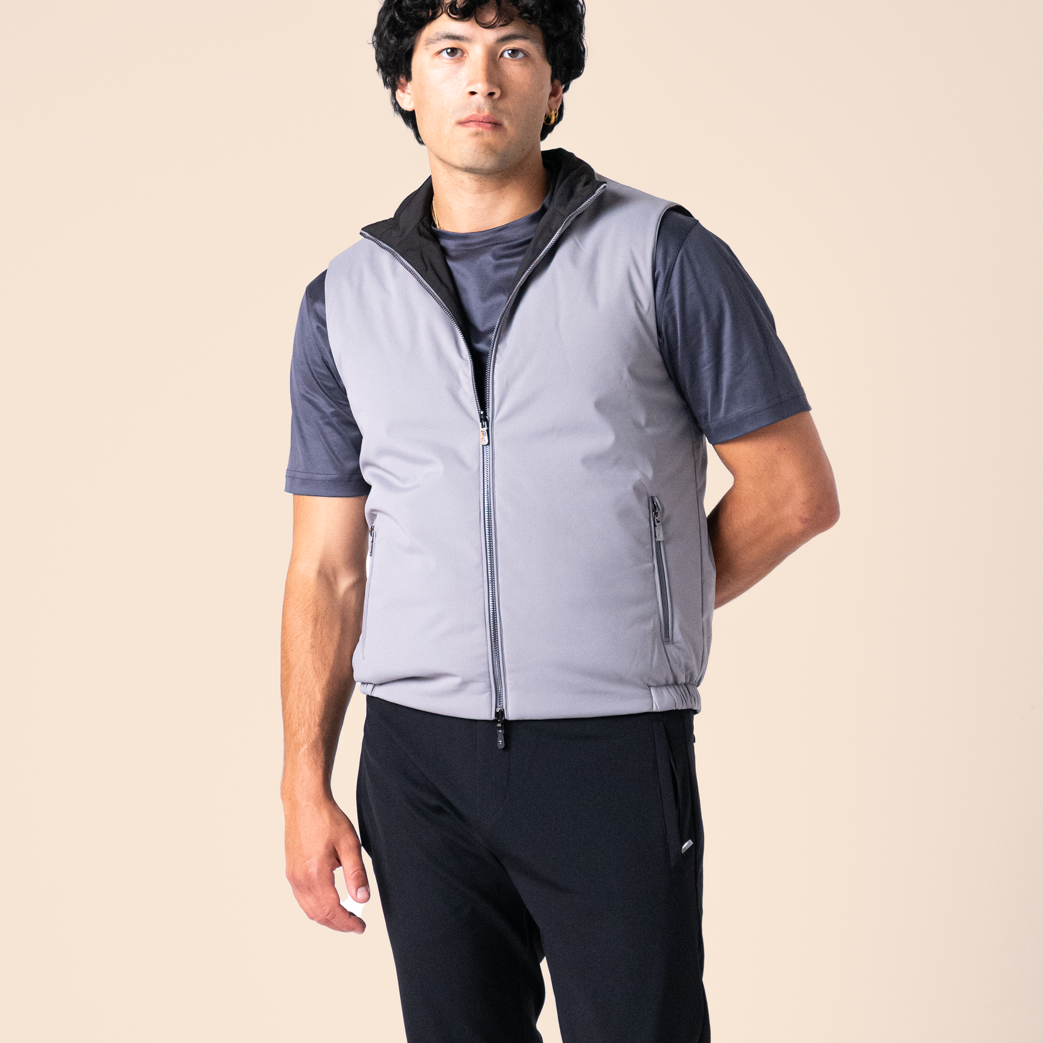 Grey Reversible Body Warmer