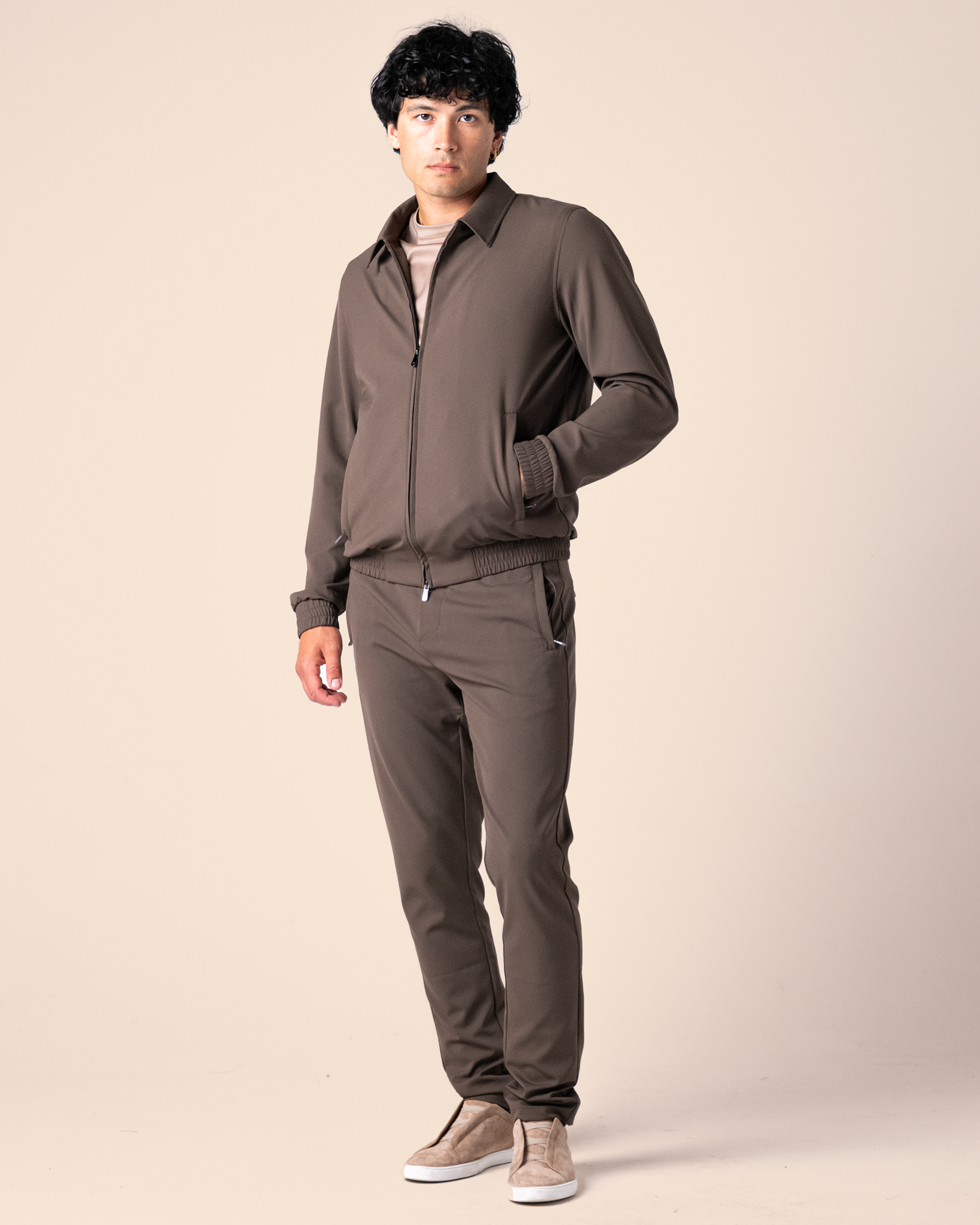 Tech Suit Brown
