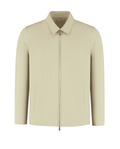 Beige jacket on a white background