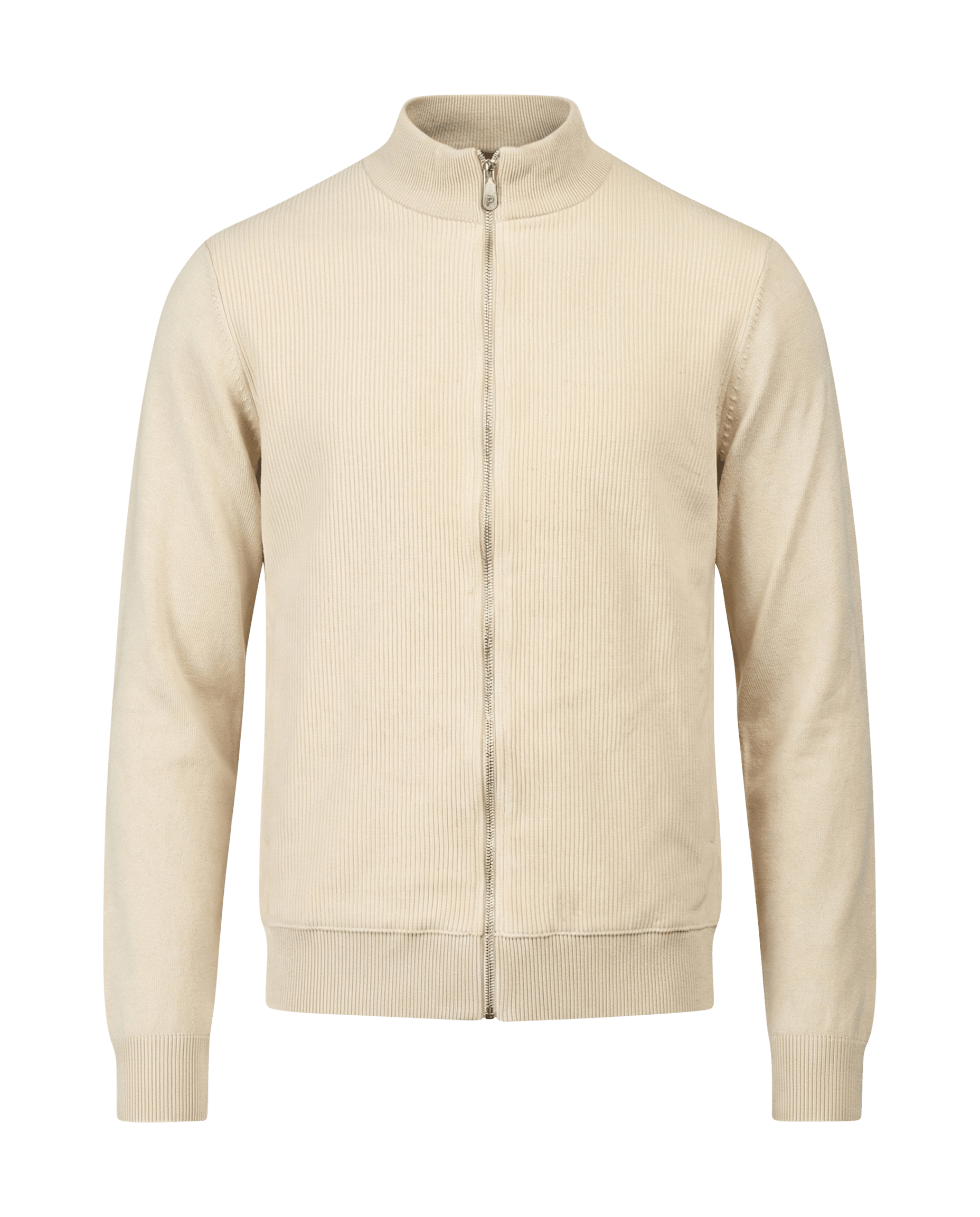 Beige jacket on a black background