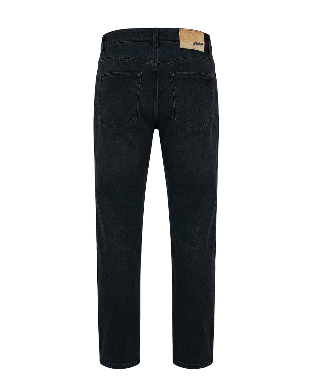 Black pants on a white background