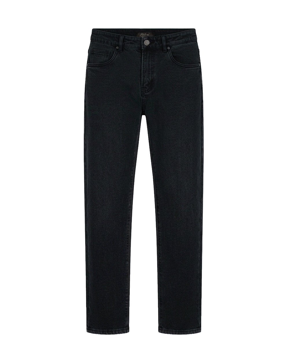 Black jeans on a white background