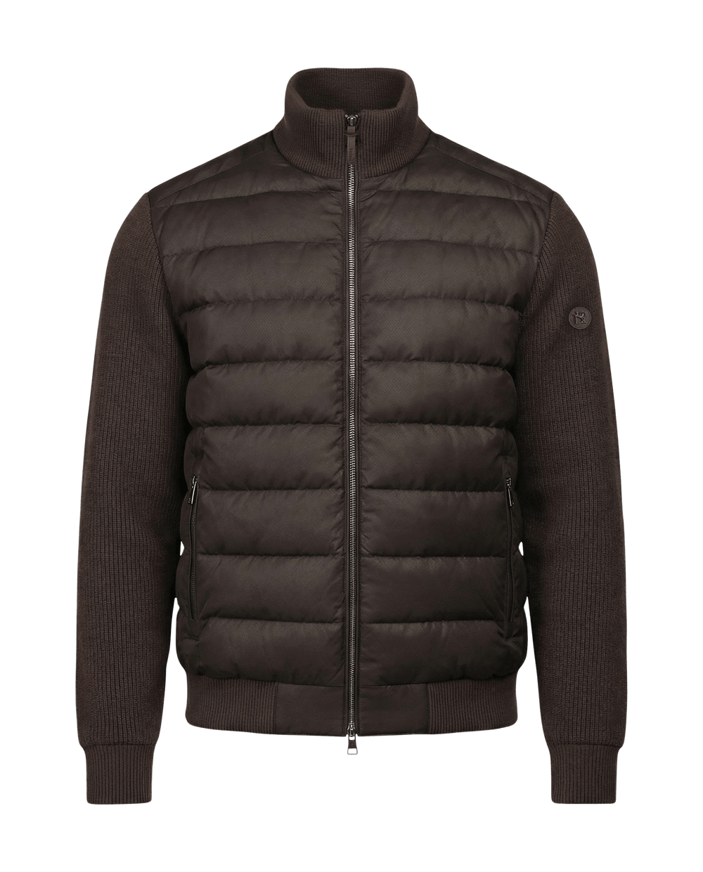 Brown puffer jacket 