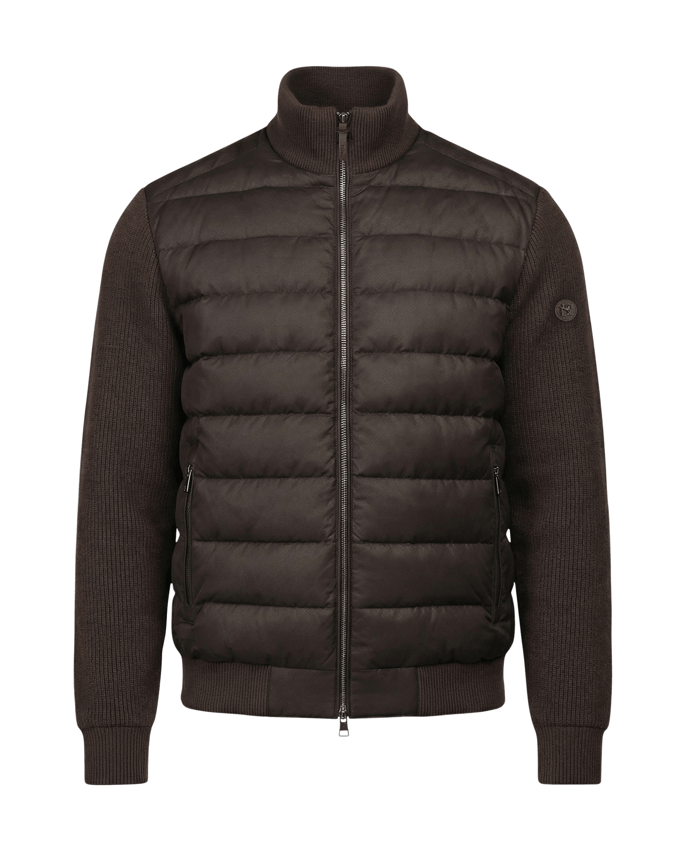 Brown puffer jacket 