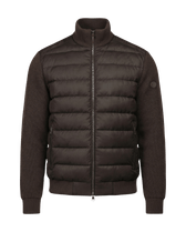 Brown puffer jacket 