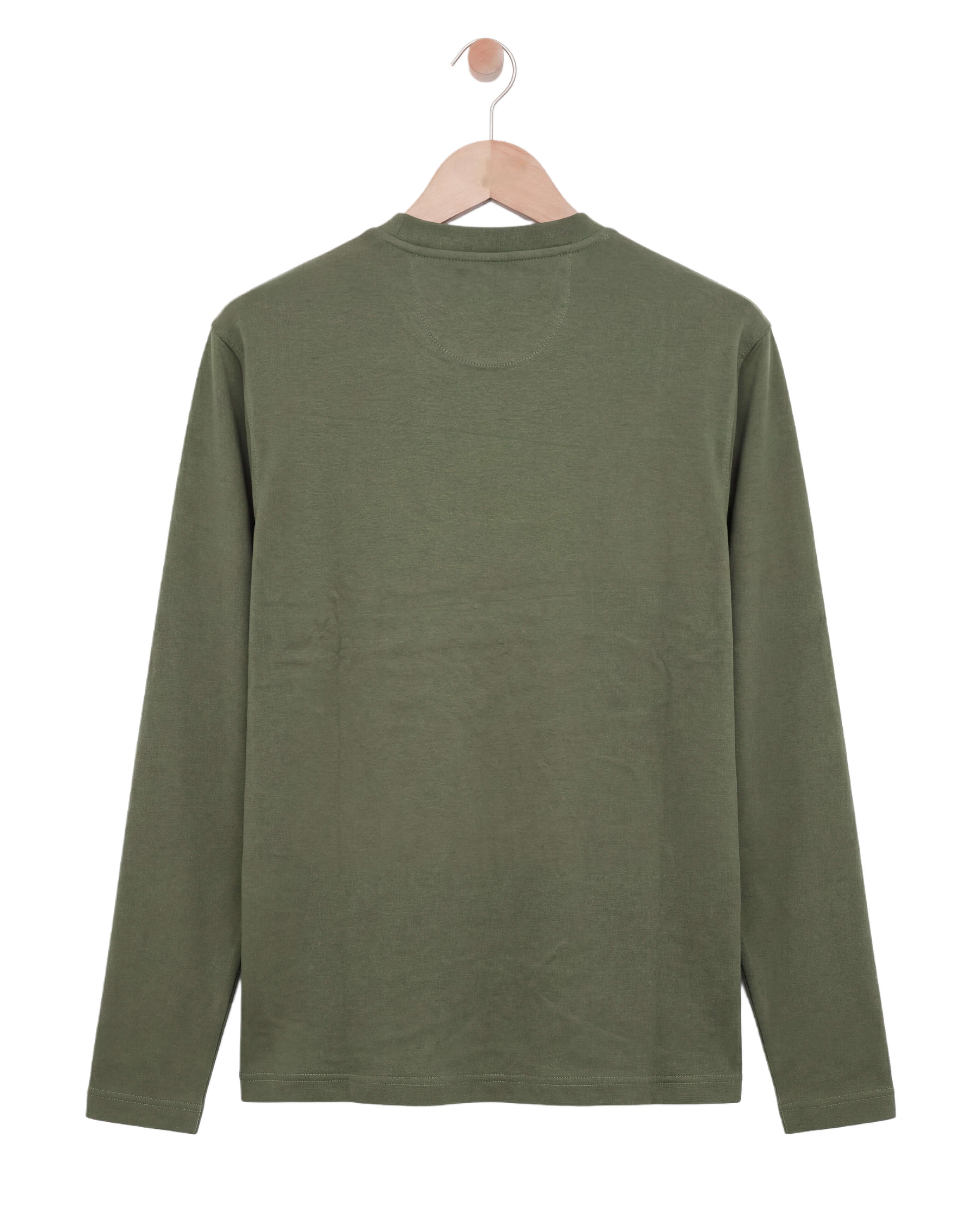 Mercerized Longsleeve Dark Green