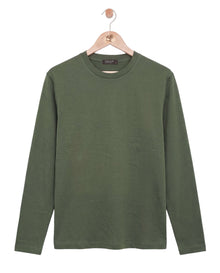 Mercerized Longsleeve Dark Green