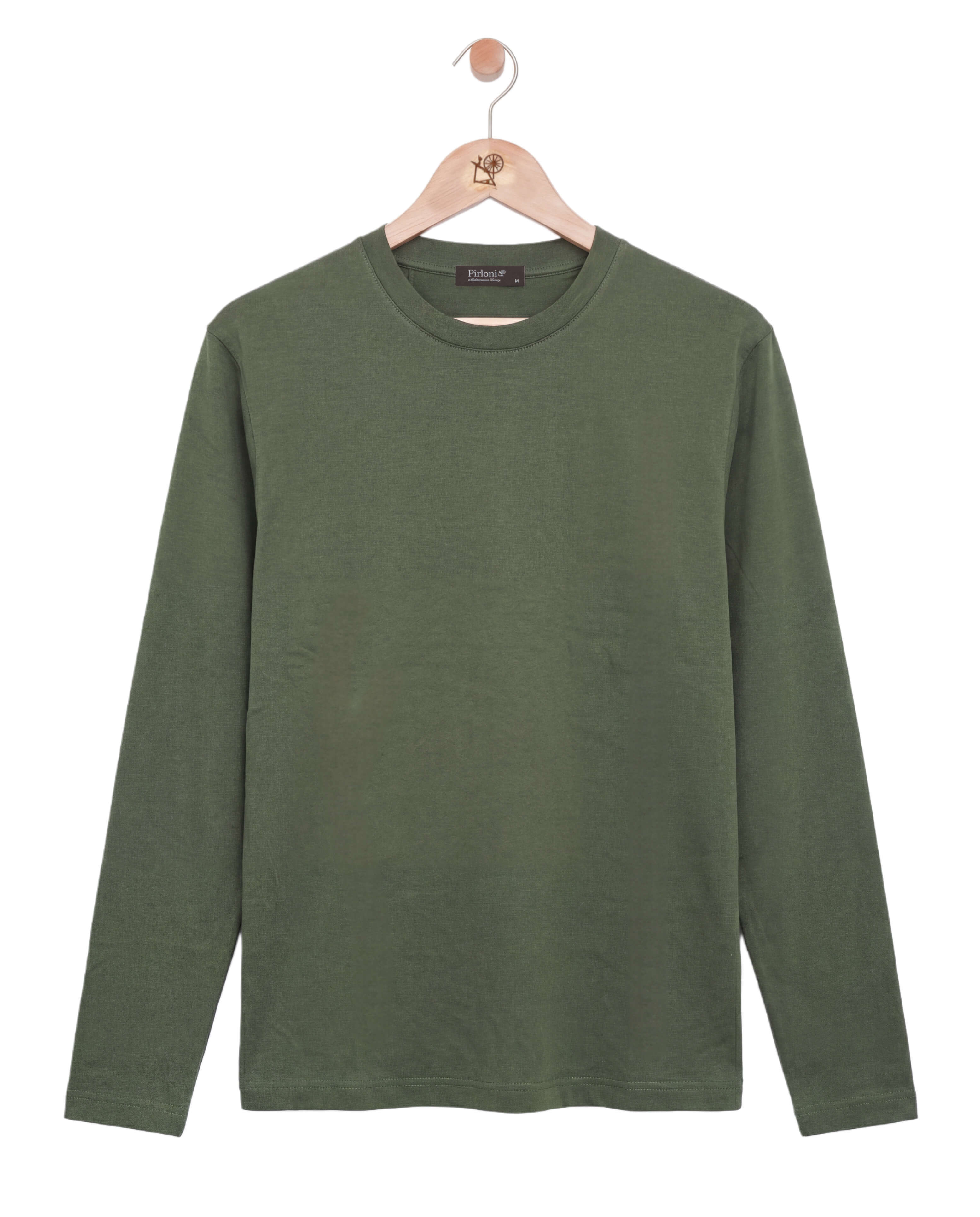 Mercerized Longsleeve Dark Green