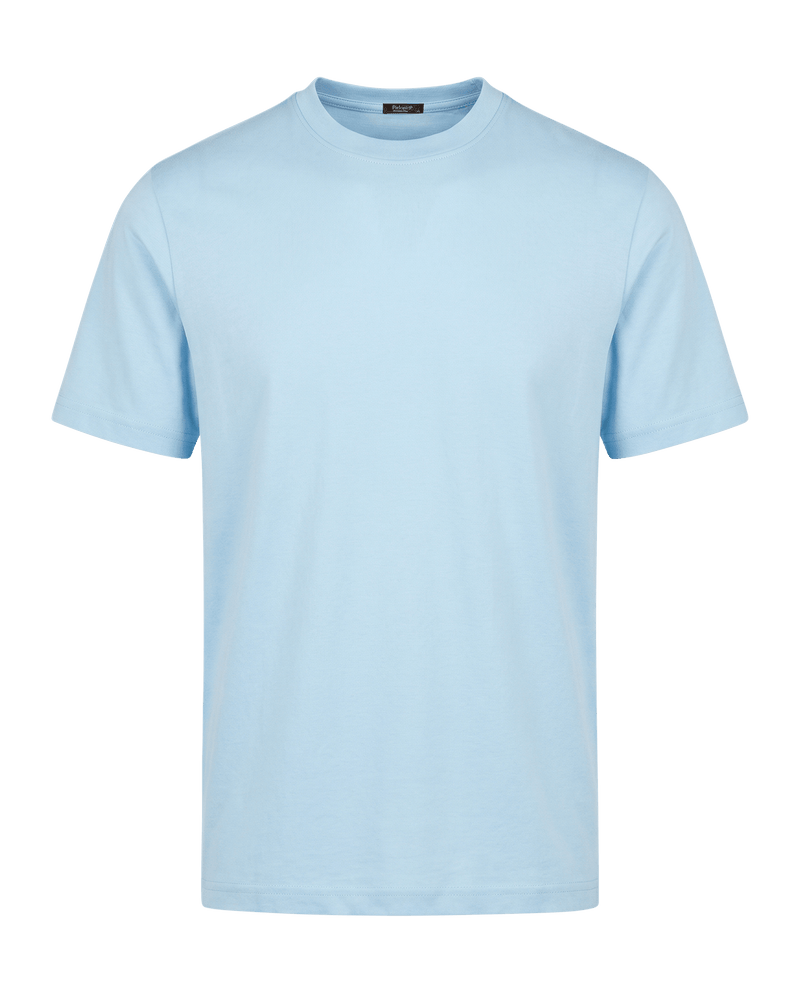 Light blue t-shirt on a transparent background