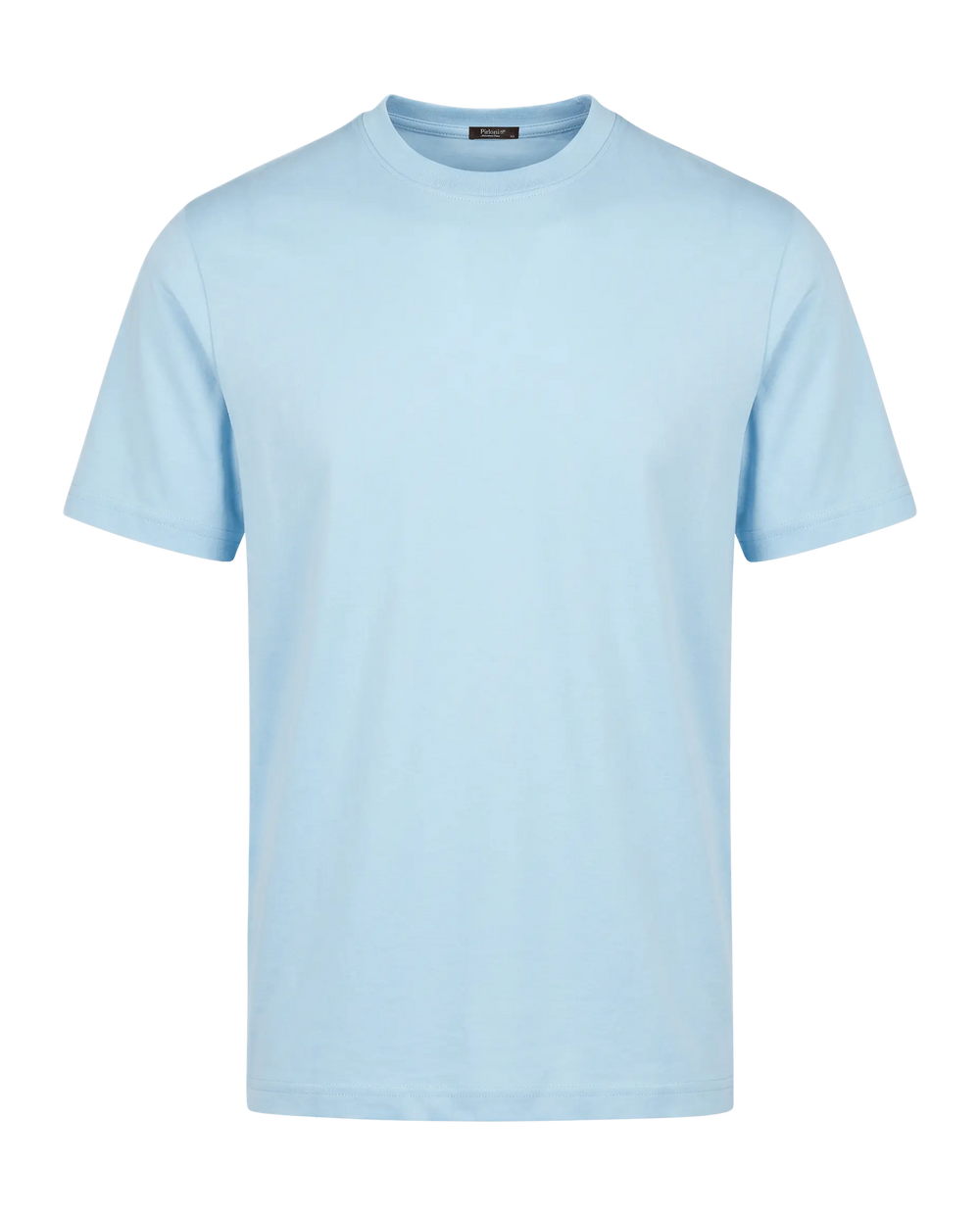 Light blue t-shirt on a white background