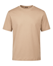 Mercerized Short Sleeve Beige