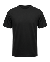 Black t-shirt on a transparent background