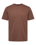 Brown t-shirt on a transparent background