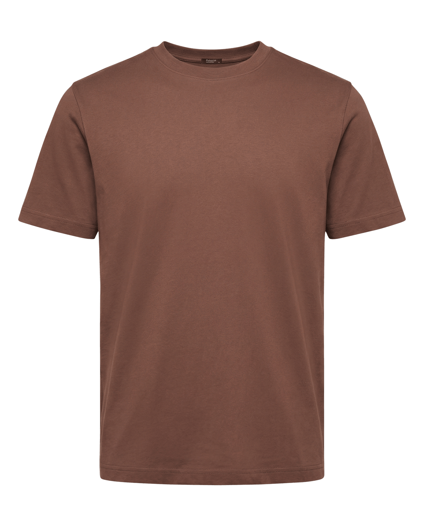 Brown t-shirt on a transparent background