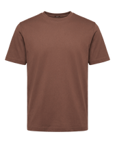 Brown t-shirt on a transparent background