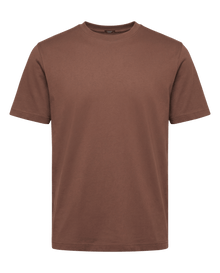 Mercerized Short Sleeve Brown