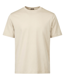Mercerized Short Sleeve Cream