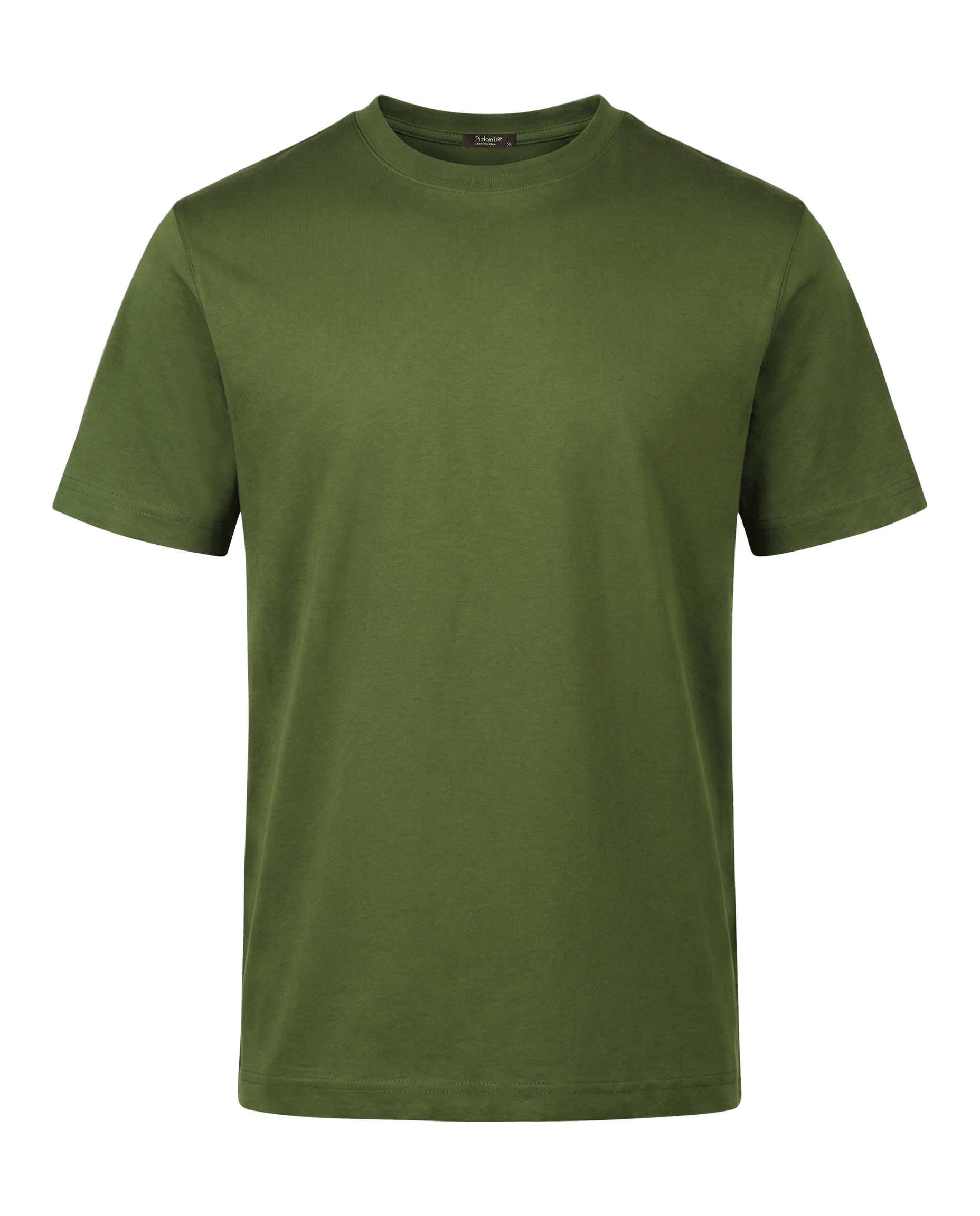 Green t-shirt on a transparent background