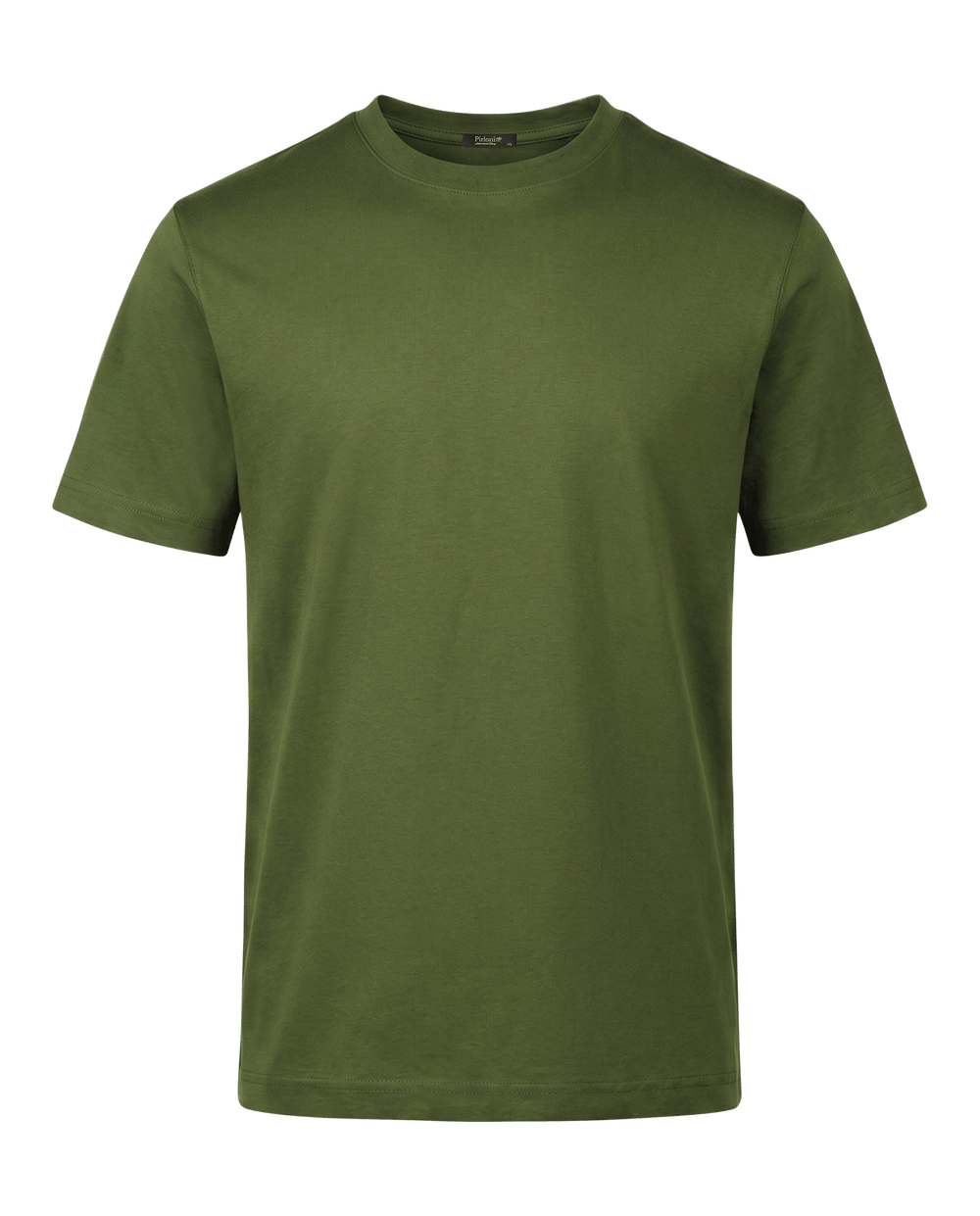 Green t-shirt on a transparent background