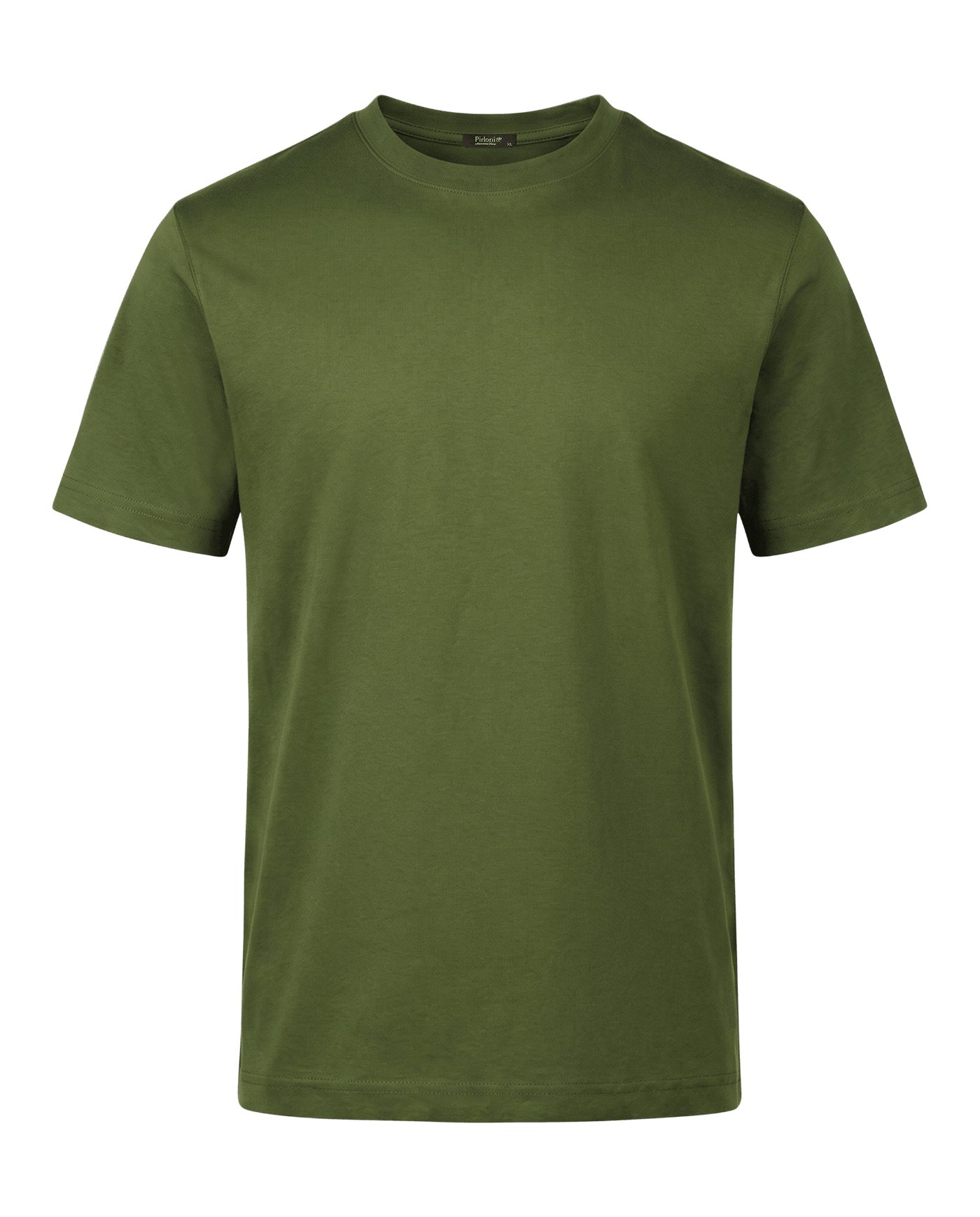Green t-shirt on a transparent background