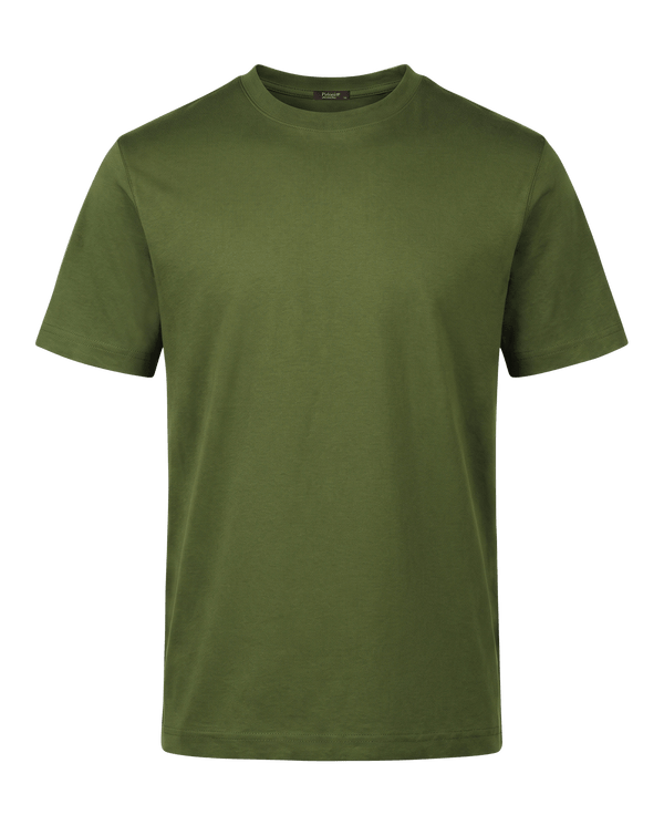 Green t-shirt on a transparent background