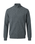 Gray zip-up sweater 