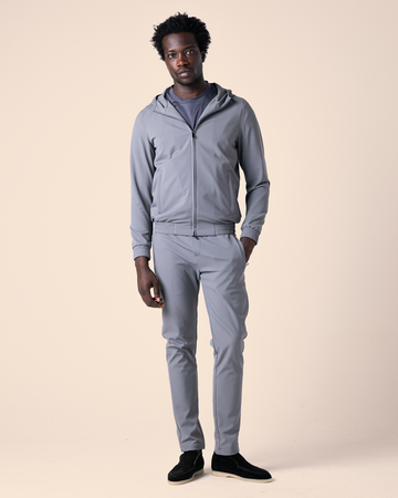 Hooded Tech Costume Grey
