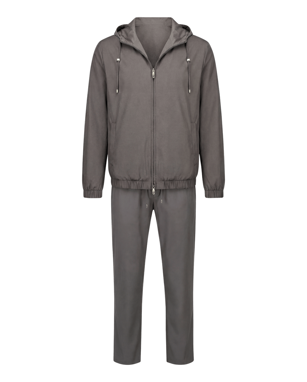 Gray tracksuit on a transparent background