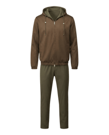 The Reversible Tech Suit Khaki Brown